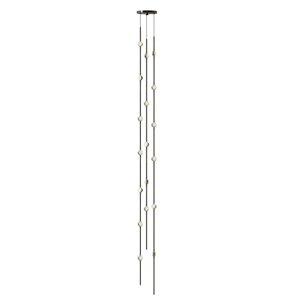 Andromeda Tall 6&#34; Round LED Pendant