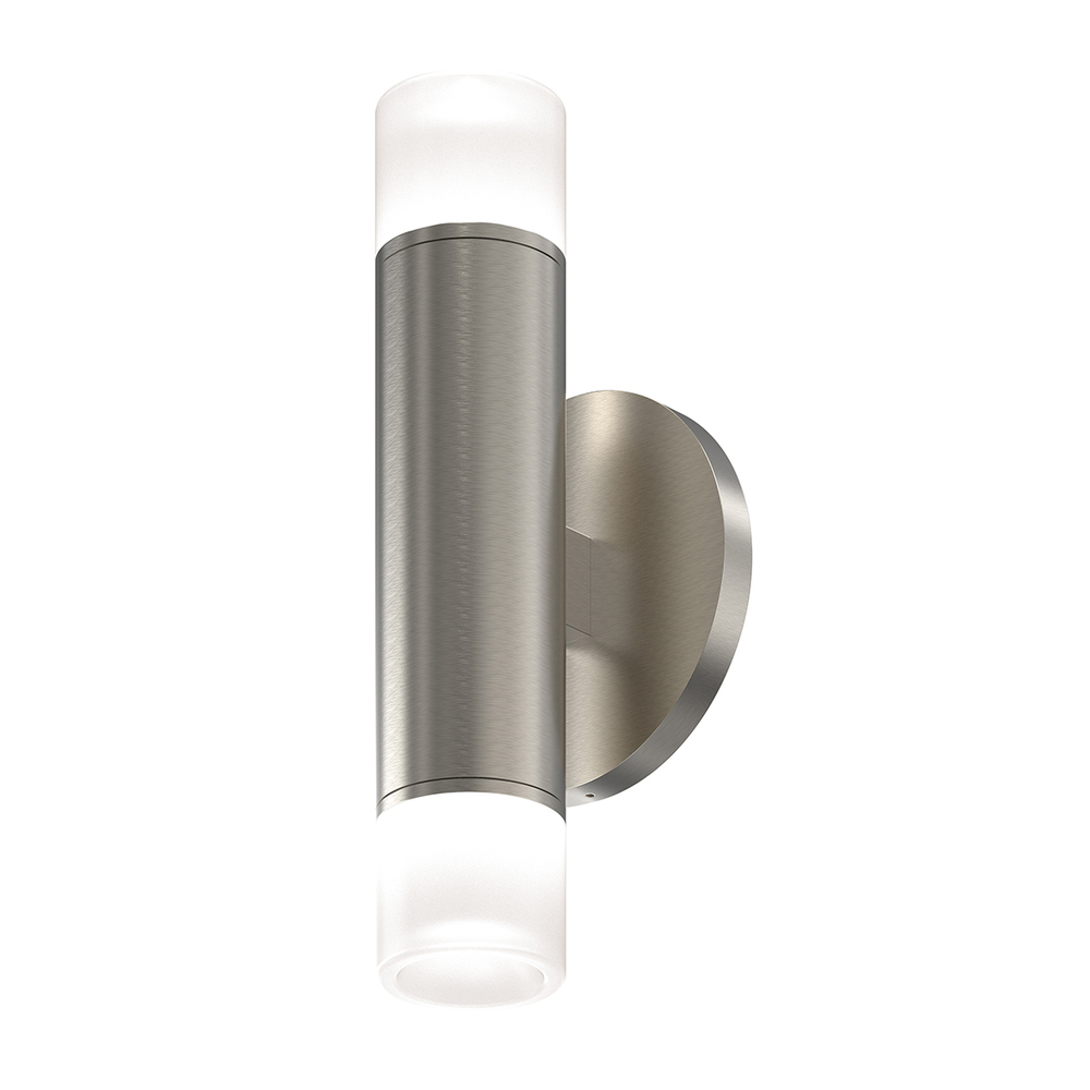 2&#34; Two-Sided LED Sconce w/Etched Glass Trims and 25° Narrow Flood Lenses
