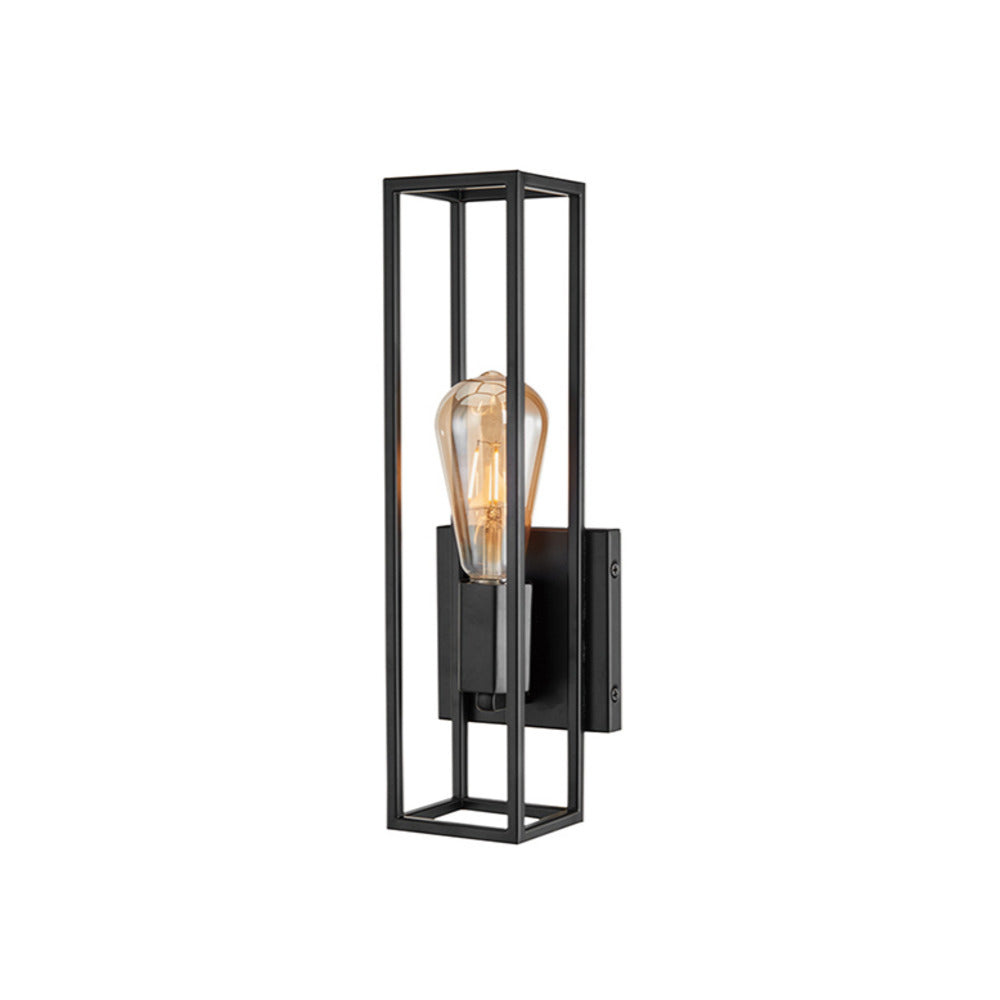 Avista Ridge 14&#34; Vanity Wall Light Sconce Black