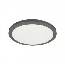Dainolite FCA-1225LEDFH-MB - 25W Matte Black Flush Mount 5CCT
