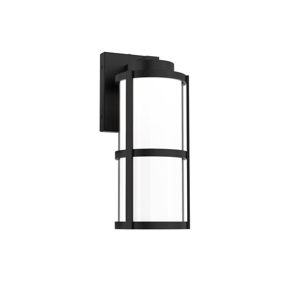 Lantern 14&#34; LED WALL SCONCE 5CCT BK