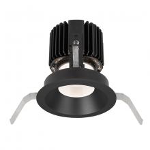 WAC Canada R4RD1T-F835-BK - Volta Round Shallow Regressed Trim with LED Light Engine