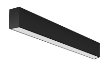 Eurofase F55430BSFM - 4' LED Linear Surface Mount, 2"Wide, 3000K, Black