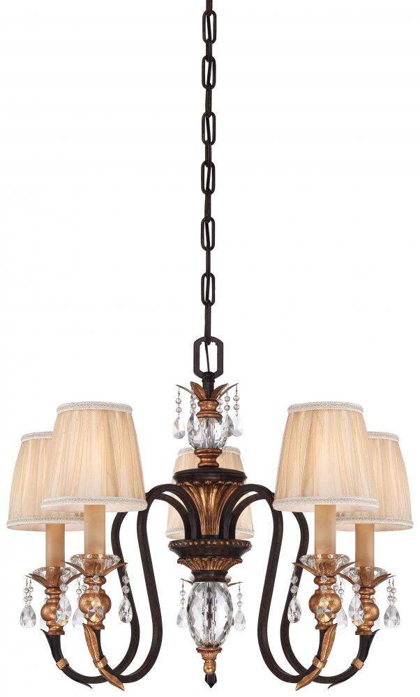 5 LIGHT CHANDELIER