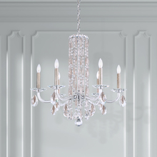 Schonbek 1870 RS83061N-48R - Siena 6 Light 120V Chandelier in Antique Silver with Radiance Crystal