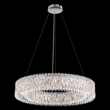 Schonbek 1870 RS8349N-48S - Sarella 18 Light 120V Pendant in Antique Silver with Clear Crystals from Swarovski