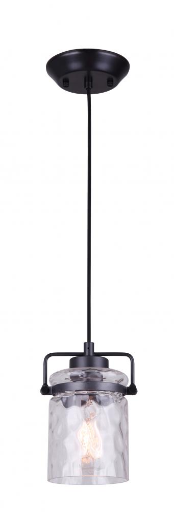 ARDEN, 1 Lt Cord Pendant, Watermark Glass, 100W Type A, 5.5&#34; W x 10 - 58&#34; H