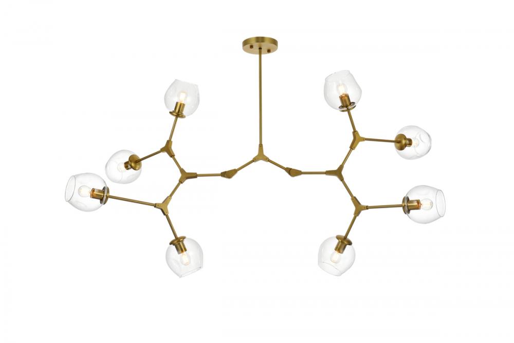 Cavoli HANG L61&#34;W32&#34;H32&#34;L8 Brass