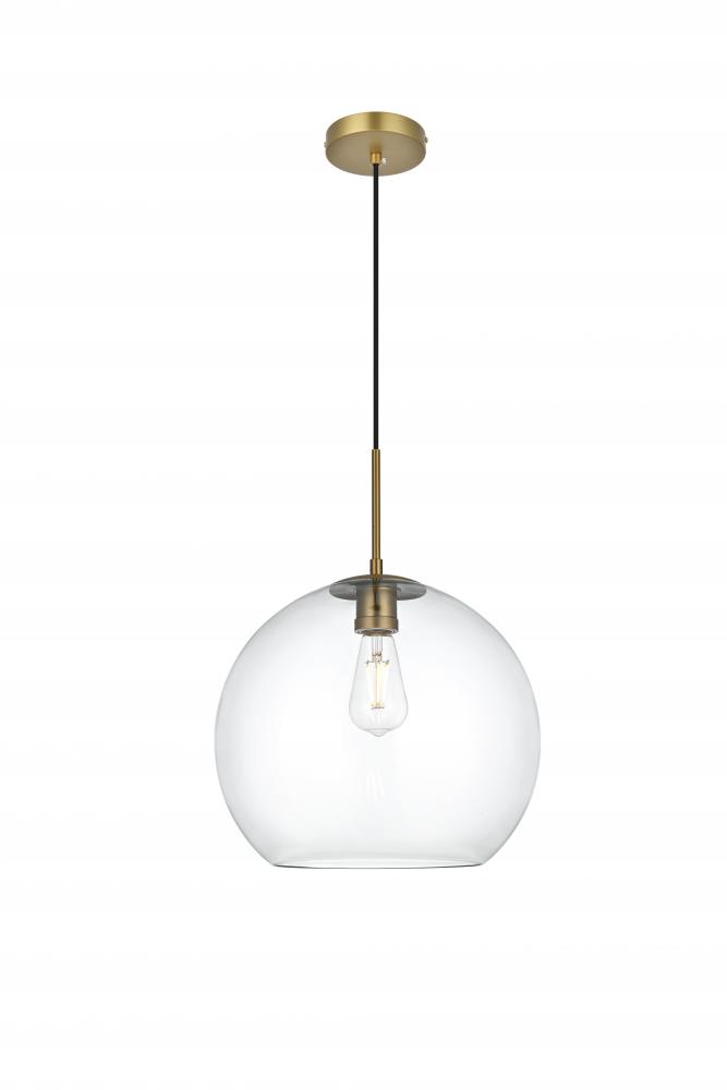 BAXTER Hang D13.8&#34;H13.4&#34;L1 Satin Gold CL