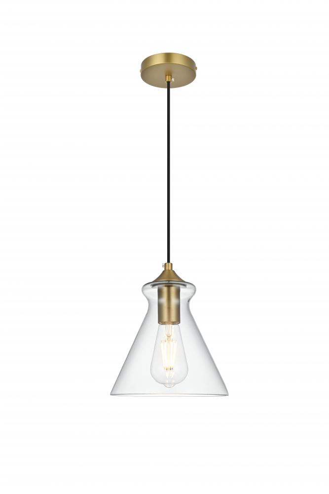 DESTRY Hang D7.9&#34;H9.4&#34;L1 Satin Gold