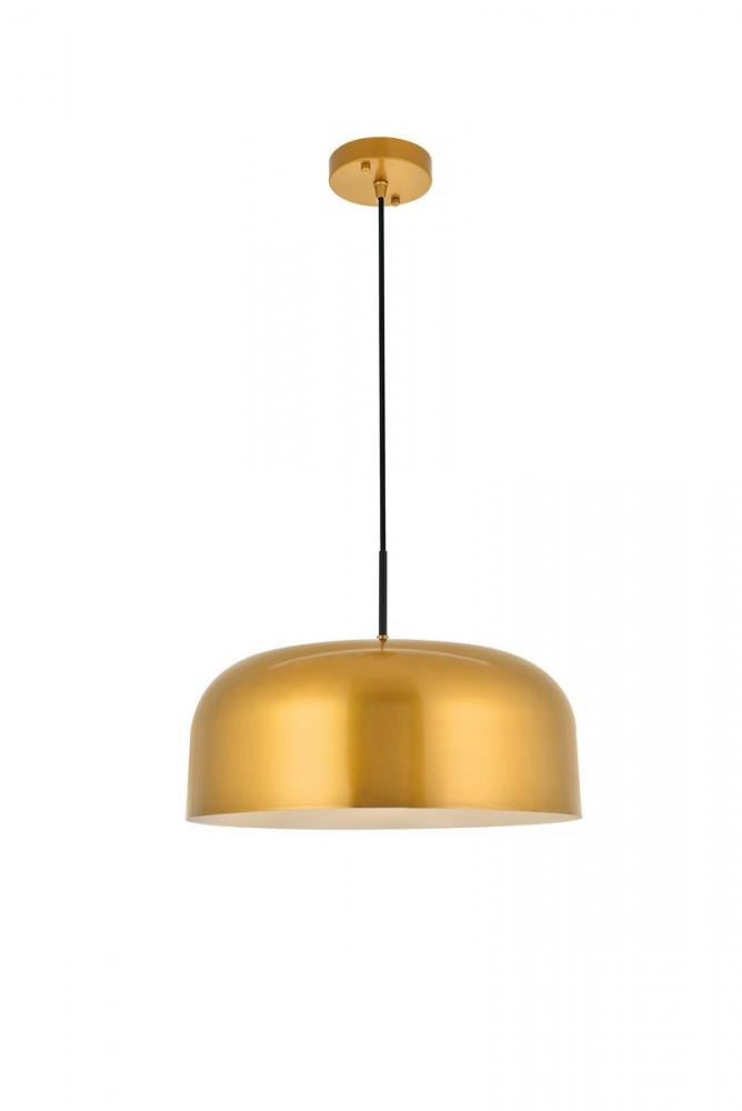 Exemplar Hanging W16.5&#34;*H8&#34; Satin Gol