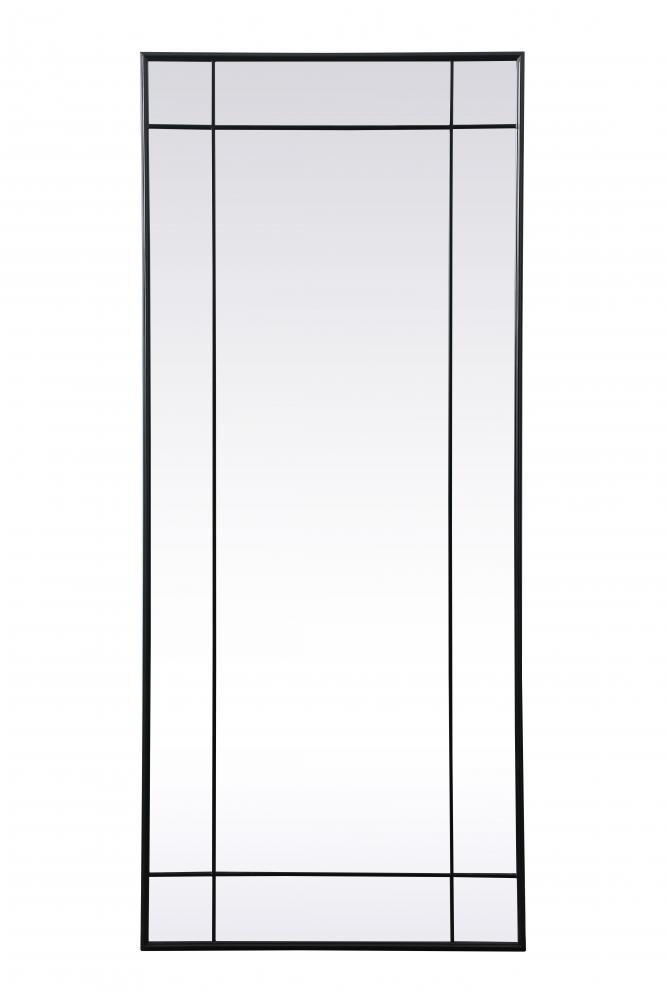 Viola Floor mirror 30&#34;W x 70&#34;H black