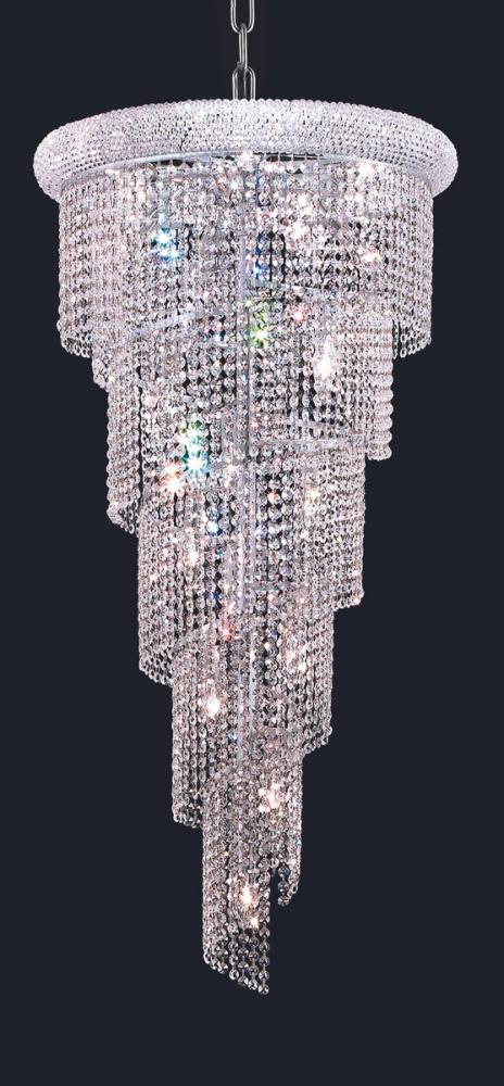 Spiral Hang No Neck D22&#34;H48&#34;L18 CH RC