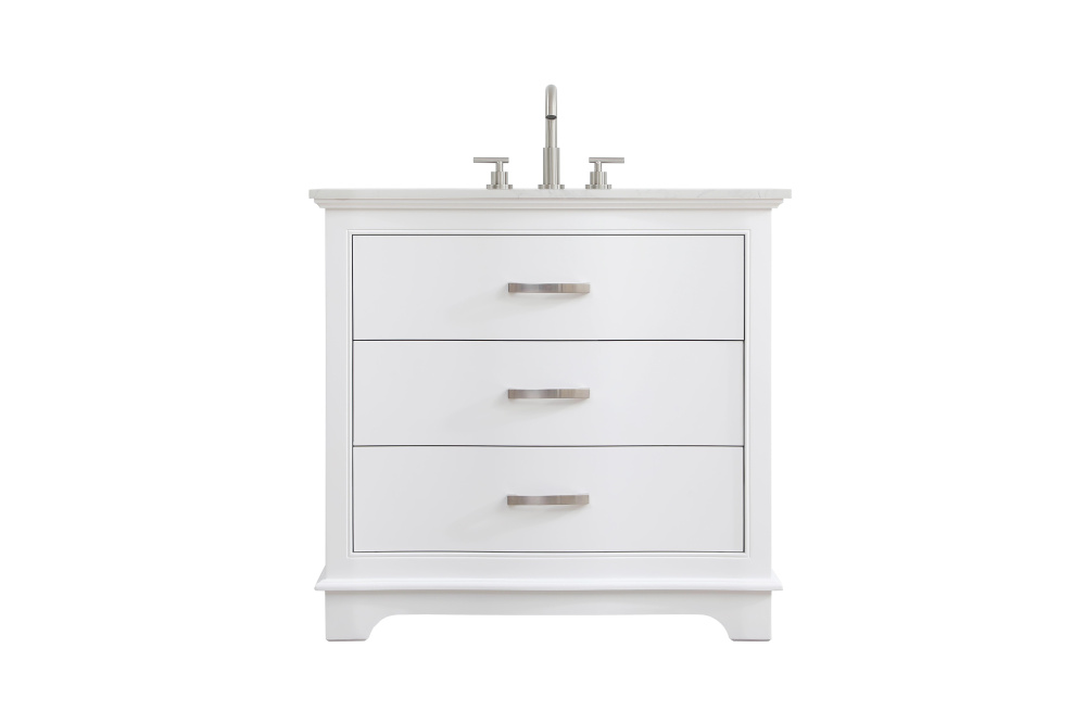 Vanity Cabinet 36&#34;W x 22&#34;D x 34&#34;H white