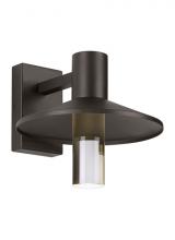 Visual Comfort & Co. Modern Collection 700OWASHL92712CZUNV - Ash 12 Outdoor Wall