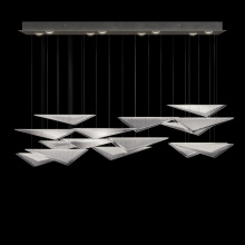 Fine Art Handcrafted Lighting 100117-41 - Volo 58"W Rectangular Pendant